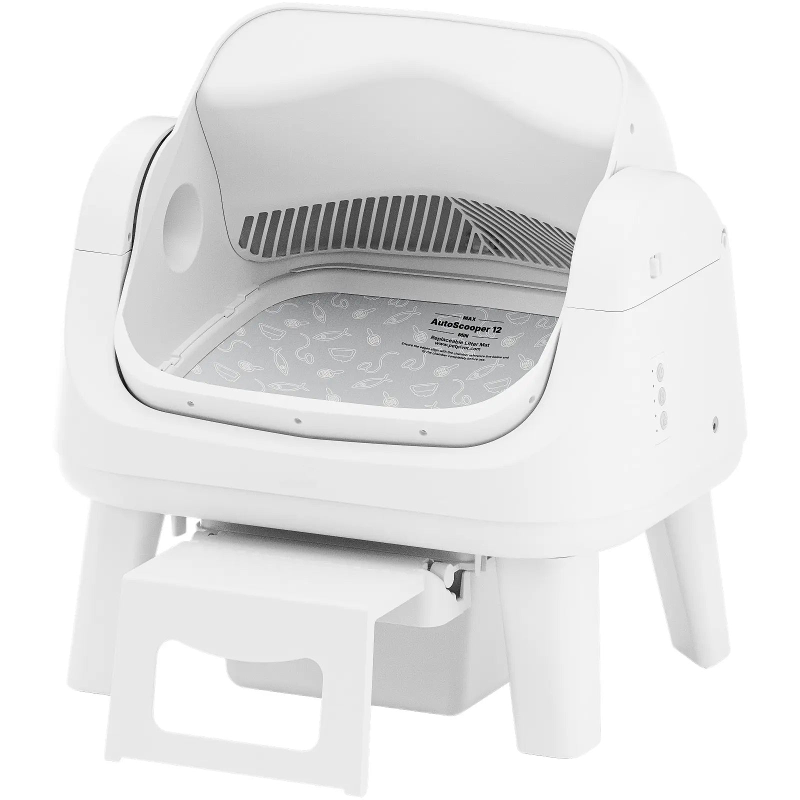 Auto Scooper Open-Top Self-Cleaning Cat Litter Box