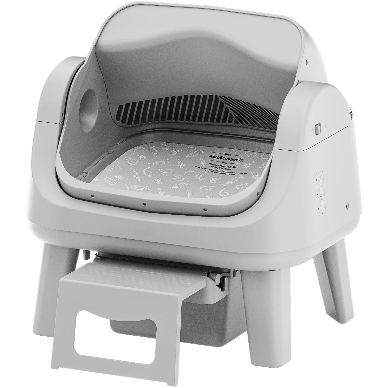 Auto Scooper Open-Top Self-Cleaning Cat Litter Box